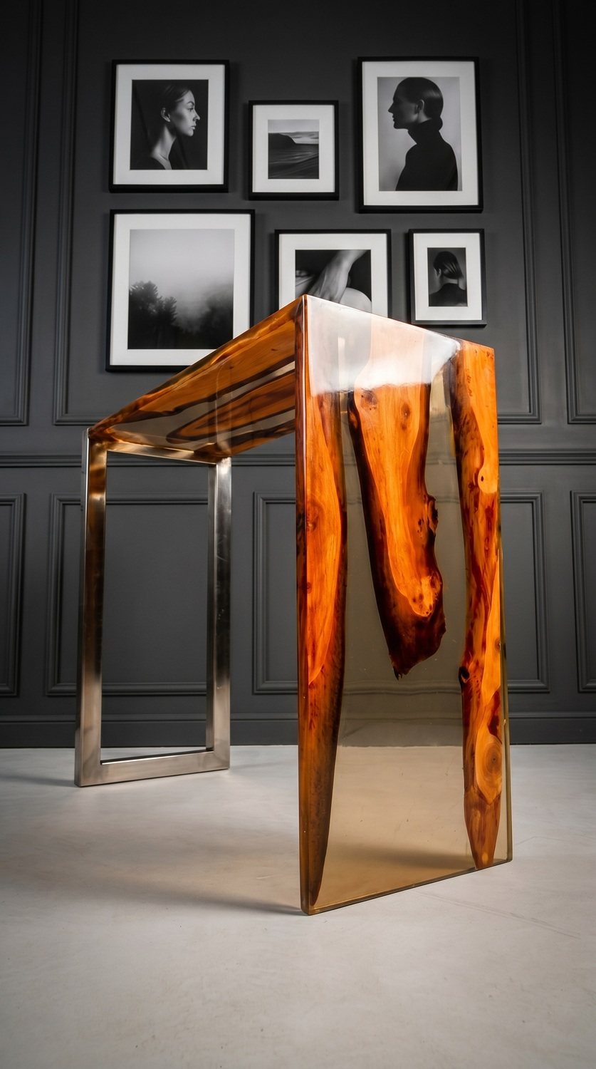 AI Product Reel for Exclusive Resin Furniture | AI Creative Production